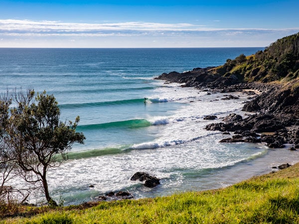 the surfing reserve at Crescent Head, NSW