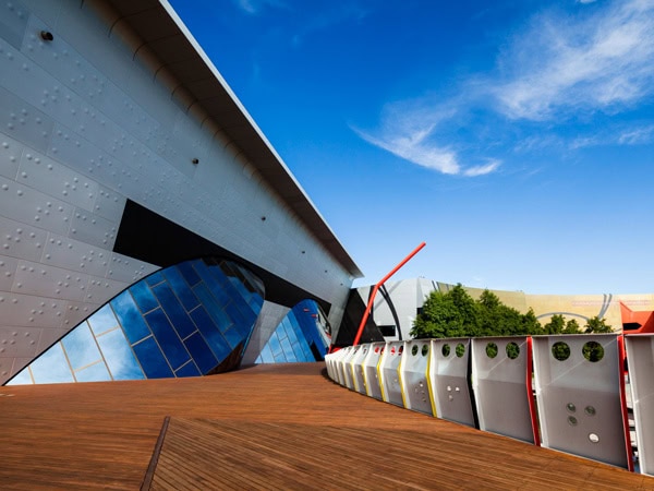the exterior of National Museum of Australia, Canberra
