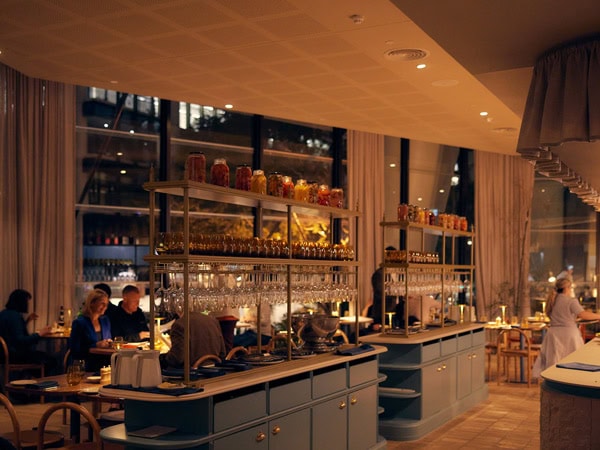 the restaurant interior at Settimo, Brisbane