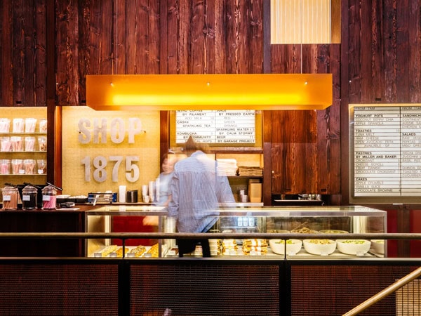 a look inside Shop 1875 cafe in Perth