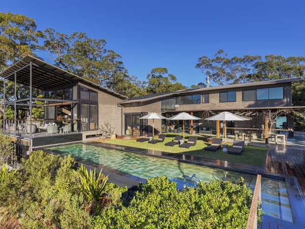 Spicers Sangoma Retreat pool in the Blue Mountains