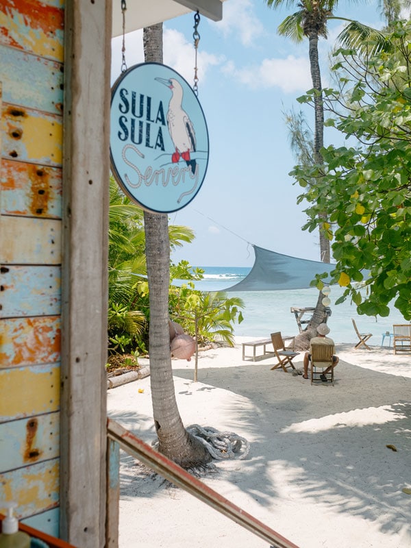 the Sula Sula Servery, Cocos Keeling Islands