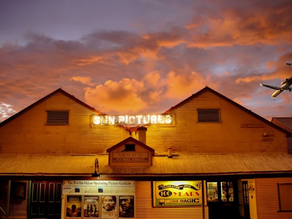 the exterior of Sun Pictures, Broome, WA