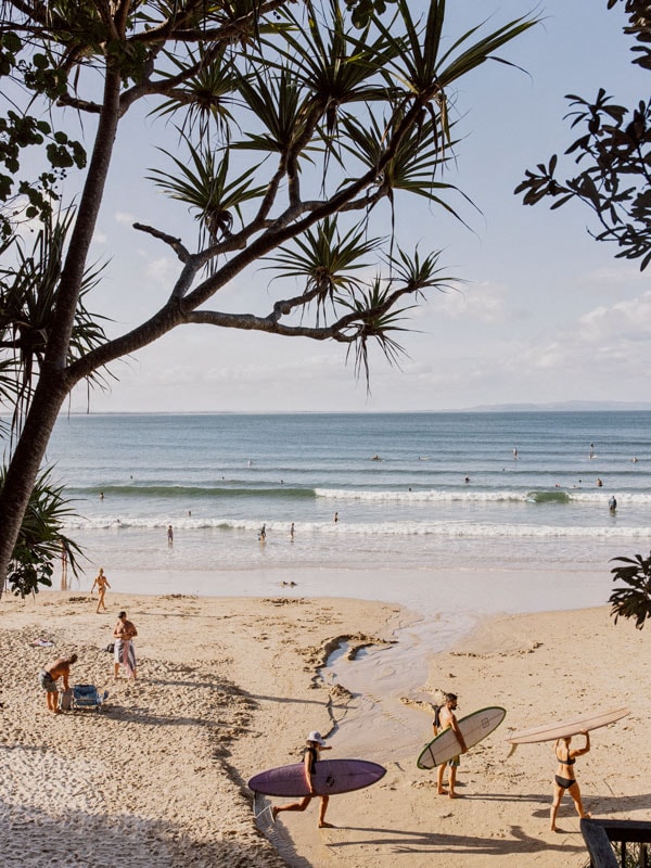 the surf culture in Noosa