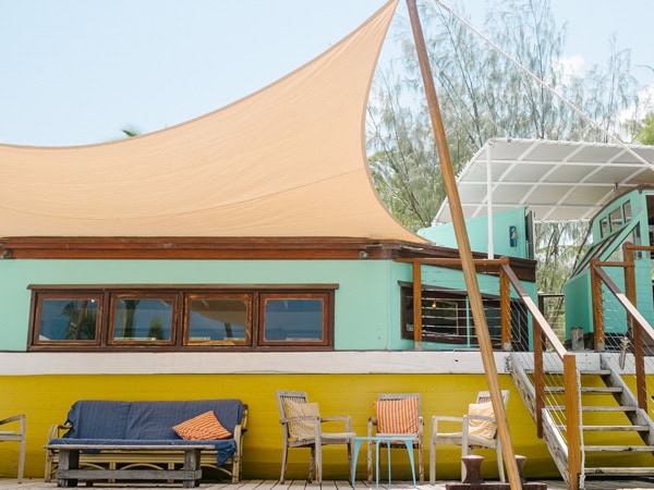 the Big Barge Art Centre, Cocos Keeling Islands