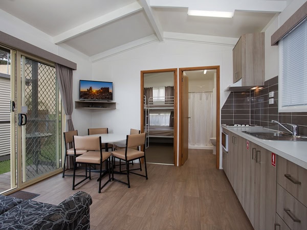 a superior ensuite cabin at Warrnambool Holiday Park & Motel