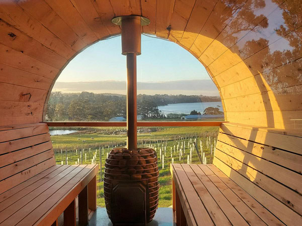 Wilderness Saunas in Tasmania