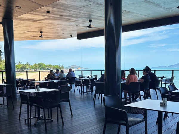 people dining at CBAR, Townsville