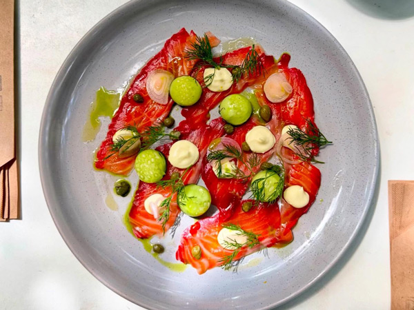 a brunch plate at Pedlar Project, Townsville