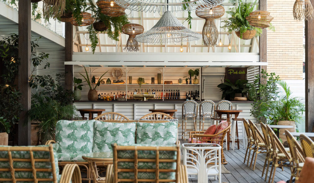 the tropical-themed Island Rooftop, Surfers Paradise