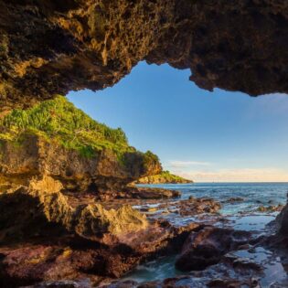 Merrial Beach on Christmas Island