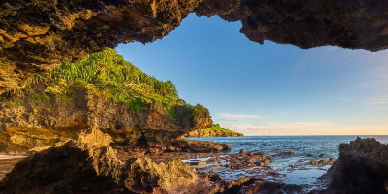 Merrial Beach on Christmas Island
