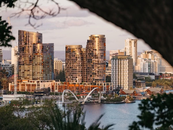 Elizabeth Quay in Perth