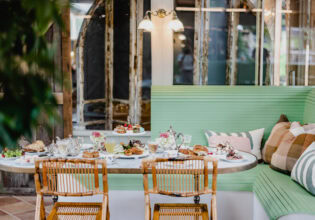 high tea at Agnes High Tea Pavilion, B Farm, Newcastle, NSW