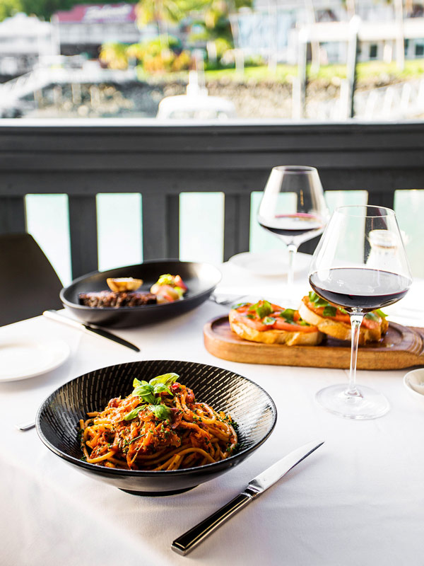 contemporary Italian fare at Romano's, Hamilton Island