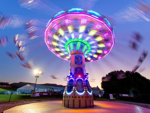 an epic thrill ride at the Hunter Valley Gardens