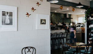 the restaurant interior at Lady Lola, Dunsborough