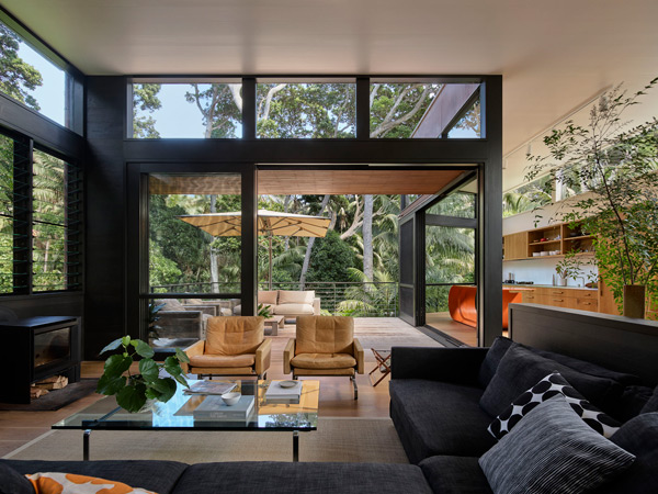 the interior of Island House, Lord Howe Island accommodation