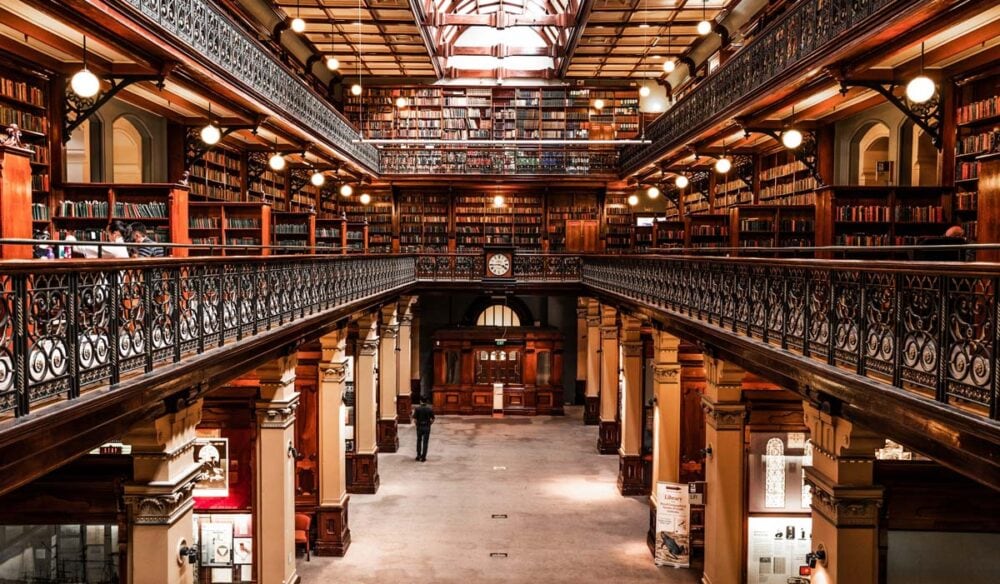 Mortlock Wing inside the South Australian State Library