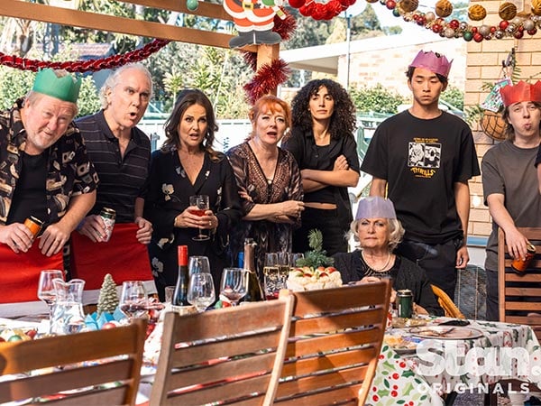 dysfunctional family drama in a comedy