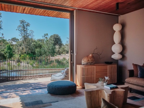 Peninsula Hot Springs sleep-inducing room