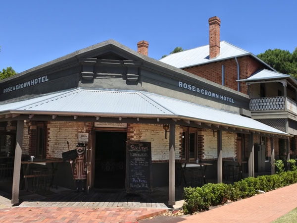 the Rose & Crown Hotel, Perth, WA