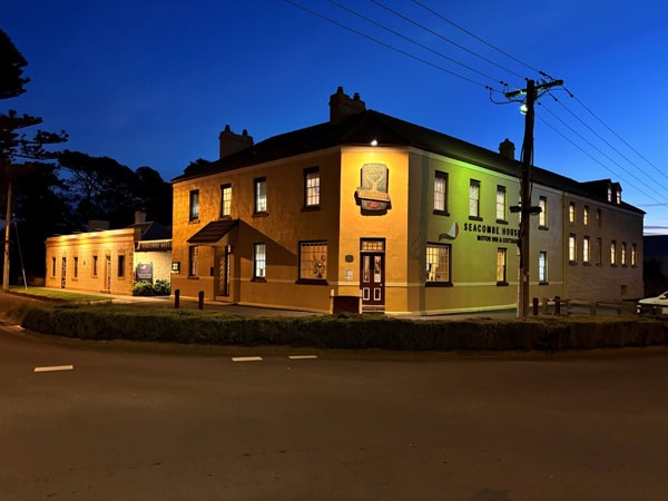 the exterior of Seacombe House, Port Fairy