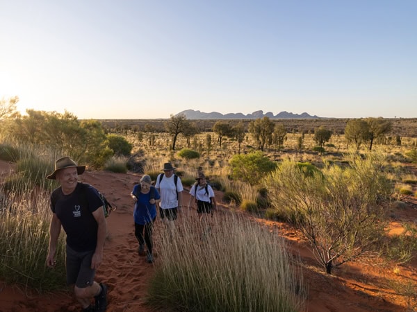 Uluṟu-Kata Tjuṯa Signature Walk in the Northern Territory