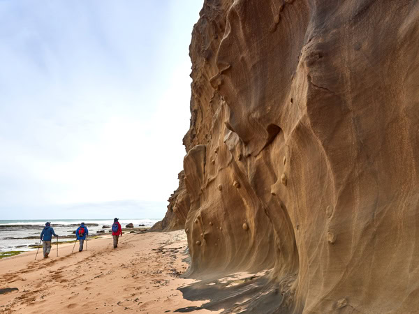 a rock formation alongside the coast, Great Ocean Road