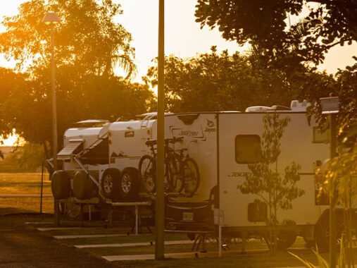 Darwin Caravan Parks Near Airport www.australiantraveller.com