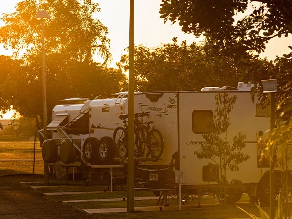 discovery parks Darwin caravan