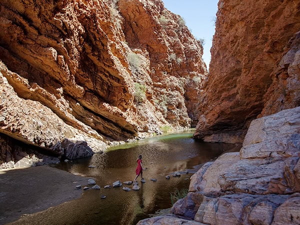 Macdonell Ranges in Red Centre Way