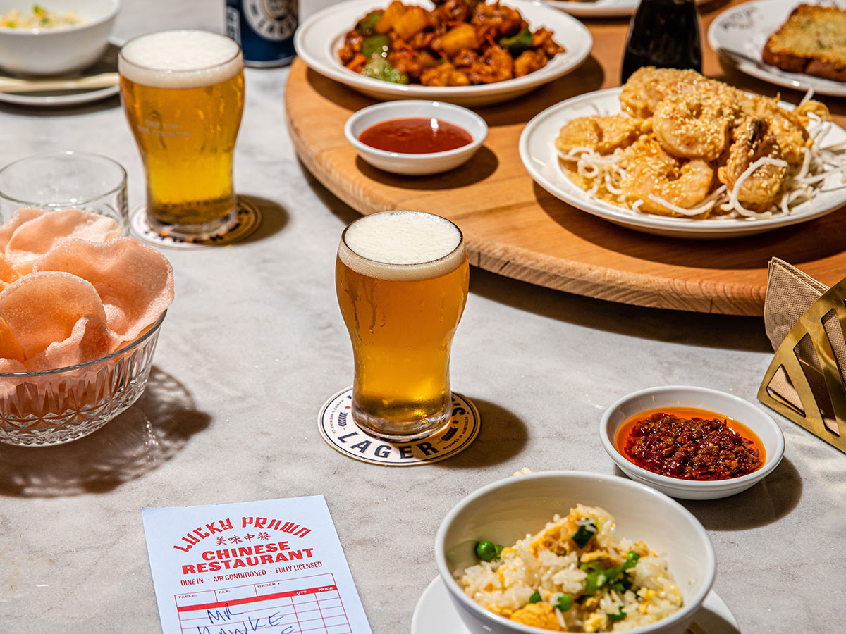 food and beer at The Bob Hawke Beer & Leisure Centre