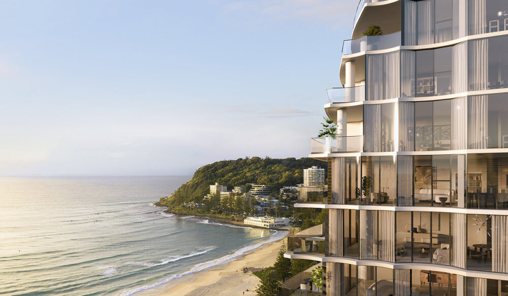 Mondrian's beachfront property in the Gold Coast