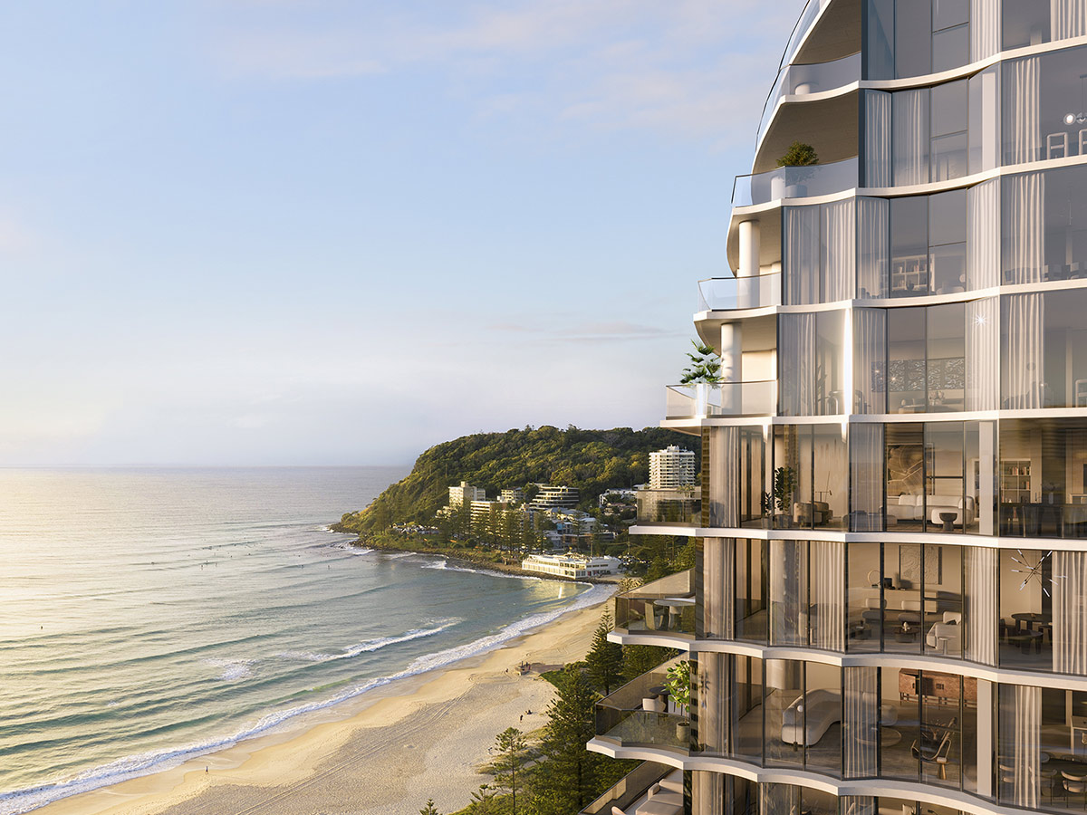 Mondrian's beachfront property in the Gold Coast