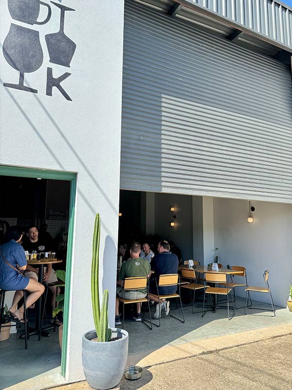 exterior of Kicks Brewing sydney