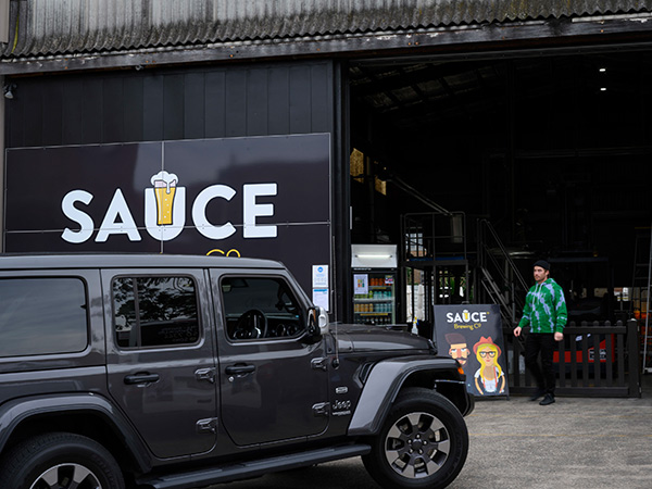 delivery to Sauce Brewing Co. sydney