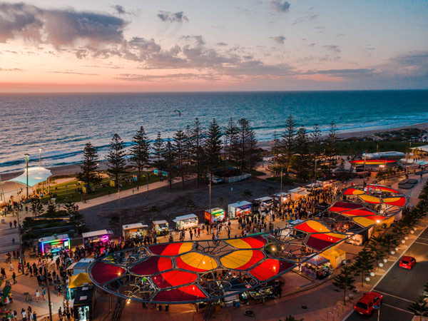 the Scarborough Sunset Market