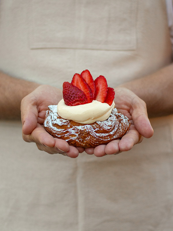 croissant at The Baker's Duck