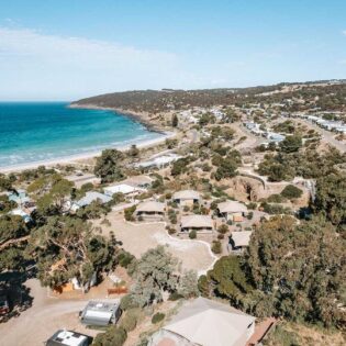 Glamp at Kangaroo Island's Seafront Holiday Park
