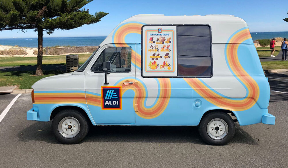 aldi ice cream truck