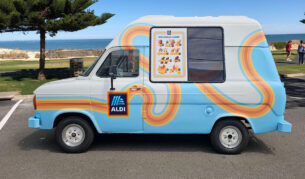 aldi ice cream truck