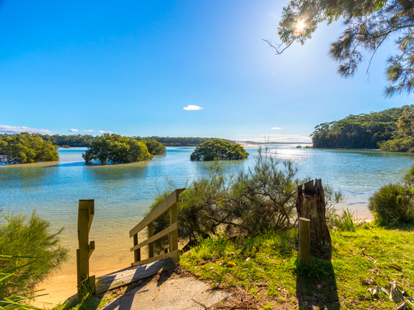 Narrawallee Inlet on the NSW South Coast