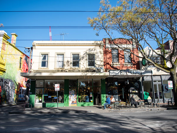 Gertrude Street in Collingwood