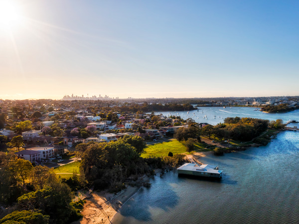 Putney Beach in Sydney, NSW