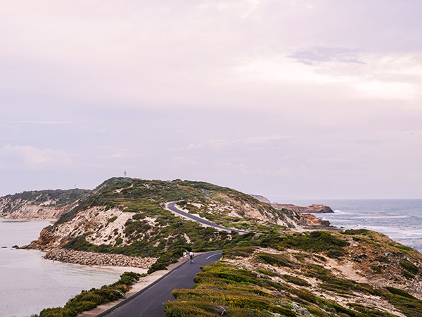 The view at Point Nepean Portsea.