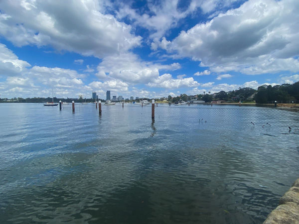 Putney Beach in Sydney, NSW