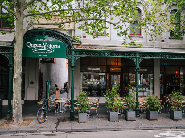 the Queen Victoria Market, Melbourne