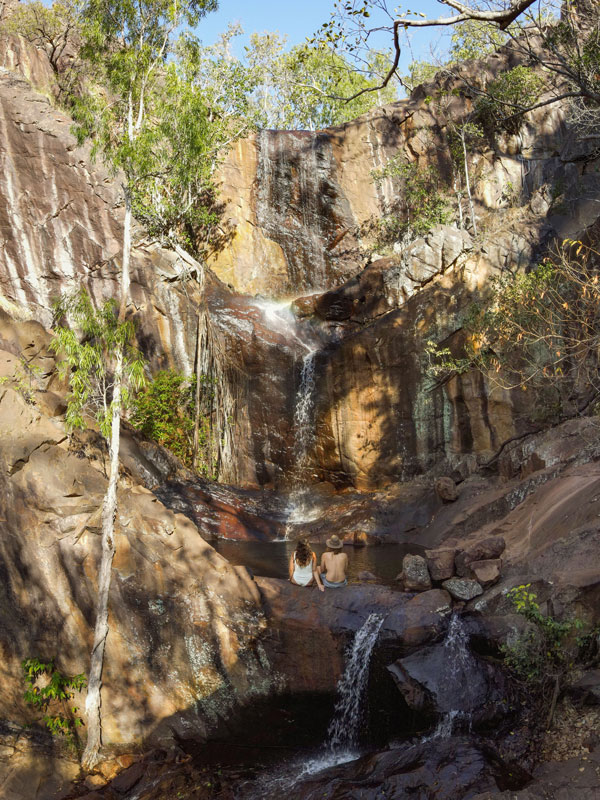 the Robin Falls near Adelaide River