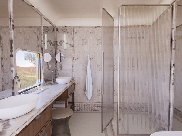 Journey Beyond Australis Suite Bathroom